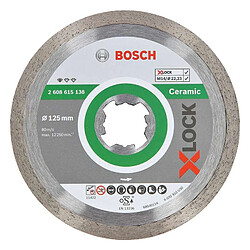 Bosch Disque à tronçonner diamanté X-LOCK - 125 mm