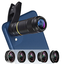Avizar Kit Objectif Universel Smartphone - 5 en 1
