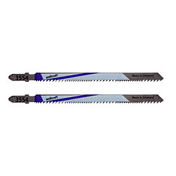 Wolfcraft lames scie sauteuse bois - x2
