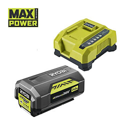 Ryobi batterie et chargeur 36V Li-ion - 4 Ah