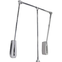 Emuca Penderie rabattable Hang - Chromé