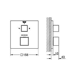 GROHE 24154000 PLUMBING