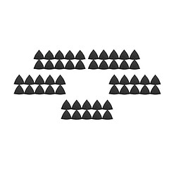 Fein triangles abrasifs grain 240 - 50 pièces