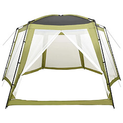 Avis vidaXL Tente piscine Tissu 590x520x250 Vert