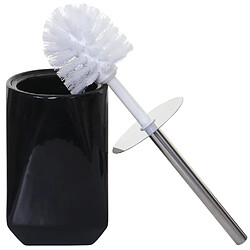 Decoshop26 Ensemble salle de bain noir 04_0003022 pas cher