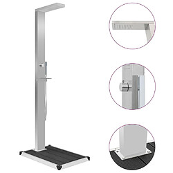 vidaXL Douche d'extérieur avec receveur - Inoxydable
