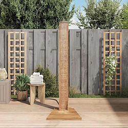Avis vidaXL Douche Jardin Teck