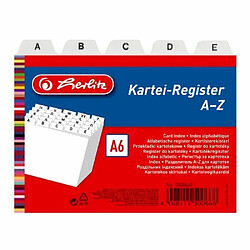Herlitz Intercalaires A6 Blanc