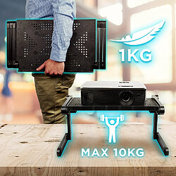 Duronic DML121 Support PC/Tablette - Noir pas cher