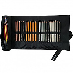 Koh-I-Noor Trousse Enroulable - Rouge/Noir