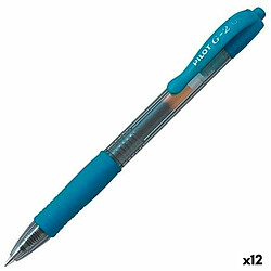 Pilot Stylo Gel G-2 Bleu (12 Unités)