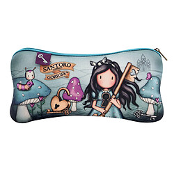 Gorjuss Trousse Curiosity - Gris / Vert