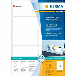 Elysees Paris Herma 10316 Étiquettes movables - Blanc