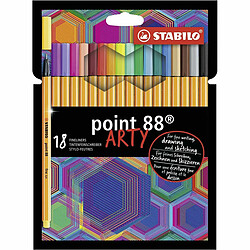 Stabilo Point 88 ARTY Feutres 0,4 mm (18 Pièces)
