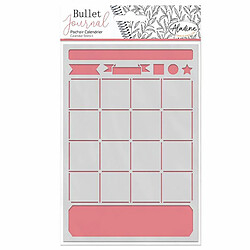 Aladine Pochoir pour agenda - Calendrier