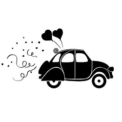 Artemio Tampon bois 2 CV coeur