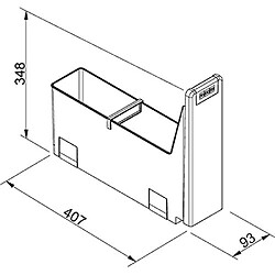 Franke Poubelle Cube 10