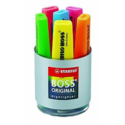 Avis Newtons Stabilo Boss Original Pot de 6 Surligneurs