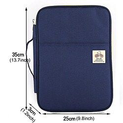 Acheter Wewoo Porte-documents - Marine
