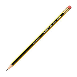 STAEDTLER Crayon papier avec gomme Noris HB