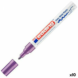 Edding 750 - Violet - Lot de 10