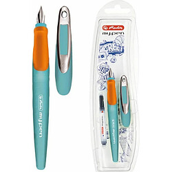 Herlitz Stylo Plume my.pen Turquoise/Orange