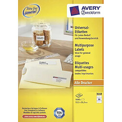 Avery Étiquettes Multi-usages - Blanc