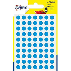 Avery AVE S/490 PASTILLES Ø8MM BL PSA08B
