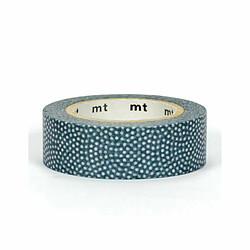 Masking Tape Bleu Gris Pois