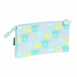 Benetton Trousse Triple Fantasy - Bleu Ciel