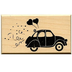 Artemio Tampon bois 2 CV coeur