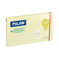 Bloc de Notes Milan Pastel Jaune
