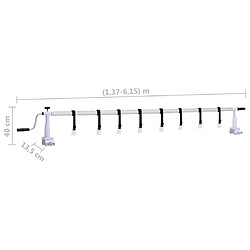 vidaXL Rouleau de couverture piscine pas cher