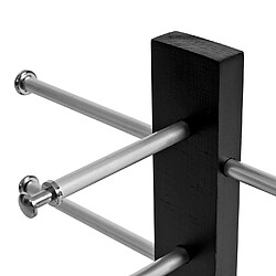 Mendler Présentoir à lunettes - Noir pas cher