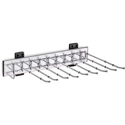 Emuca Porte-pantalons latéral - Chromé