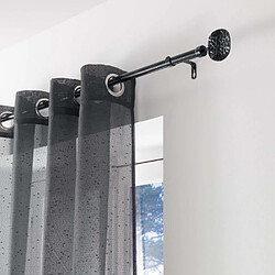 Avis Paris prix Tringle à rideau déco extensible - Noir
