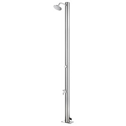 vidaXL Douche de Jardin Inox - 215 cm