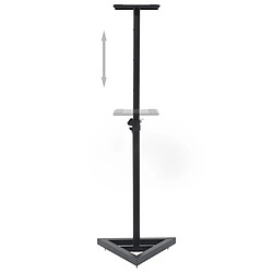 Acheter vidaXL Supports de haut-parleur studio - 2 pcs Noir