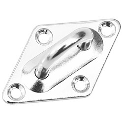 vidaXL Kit montage voile ombrage inox pas cher