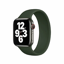 Phonecare Bracelet en silicone Solo SiliconSense pour Apple Watch Series 9 - Vert foncé Bracelet pour Apple Watch Series 9 - Silicone - Vert foncé - Taille adaptable