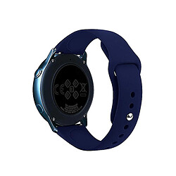PHONECARE Bracelet SmoothSilicone pour Huawei Watch Ultimate 46mm - Bleu foncé Bracelet en silicone doux - Compatible Huawei Watch Ultimate 46mm - Design léger