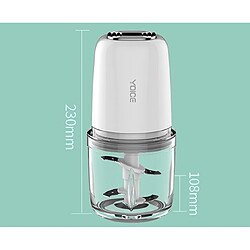 Hachoir multifonction électrique - Verre