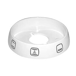 Electrolux Collerette de cuisinière 8 positions Collerette pour cuisinière - 8 positions de réglage - Diamètre 48 mm - Compatible CM6375W - Plastique blanc