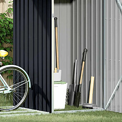 Acheter vidaXL Abri à bois de jardin 245x98x159 cm - Anthracite