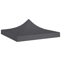 vidaXL Toit de tente de réception 2x2 m - Anthracite