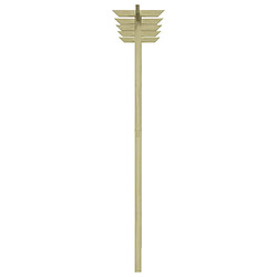 Acheter vidaXL Pergola de jardin en bois 205x40x203 cm