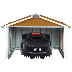 Avis vidaXL Abri pour robot de jardin - Marron