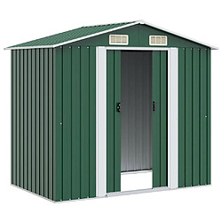 Acheter vidaXL Abri de Stockage pour Jardin - 204x132x186 cm - Vert