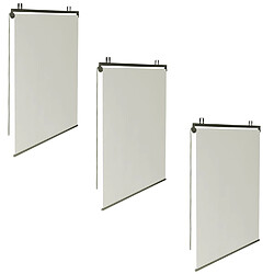 Store enrouleur écru IDMARKET