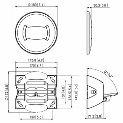 Vogel`S Vogel's Support de TV PUC 1070